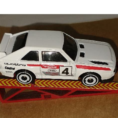 Hot Wheels Audi Sport Quattro Branco Shopee Brasil