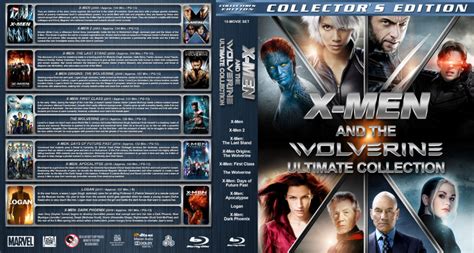 X Men And The Wolverine Ultimate Collection V3 R1 Custom Blu Ray Cover