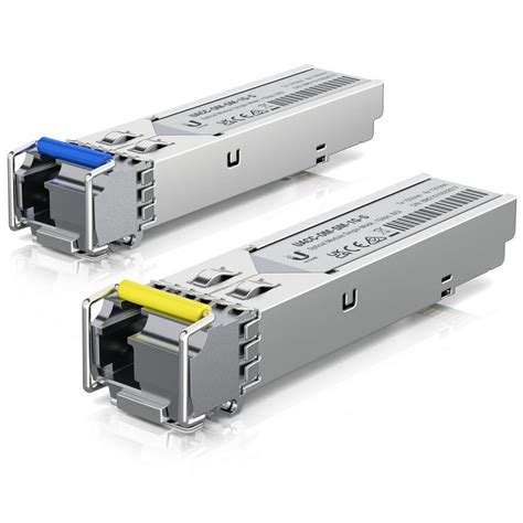 Ubiquiti Gbps Single Mode Simplex Lc Fibre Transceiver Pair Fibre