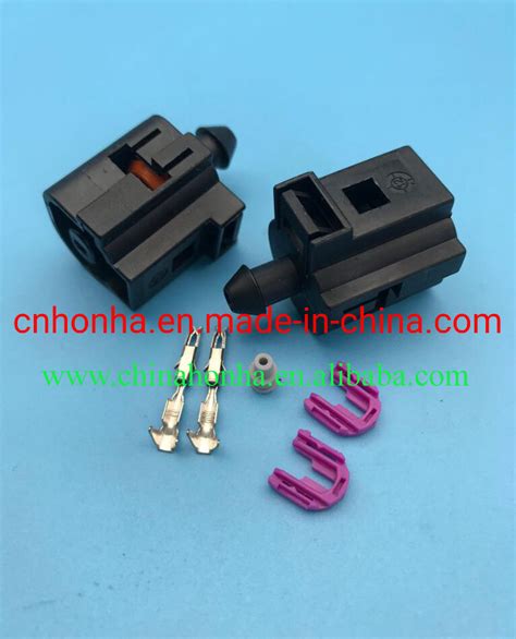 1j0973081 1 Pin Polig Stecker Oil Pressure Sensor Connector - China ...