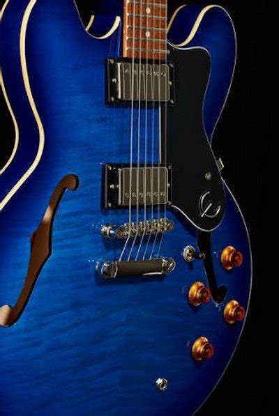 Epiphone Es 335 Dot Deluxe Blueburst Nur Kurze Zeit Verfügbar Test