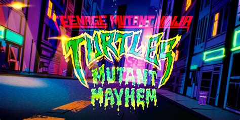 Mutant Mayhem's Logo Design Calls Back to 1980s/1990s Cartoon