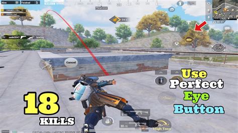 Use Eye Button For Perfect Grenade And Rush Gameplay Kills In Bgmi