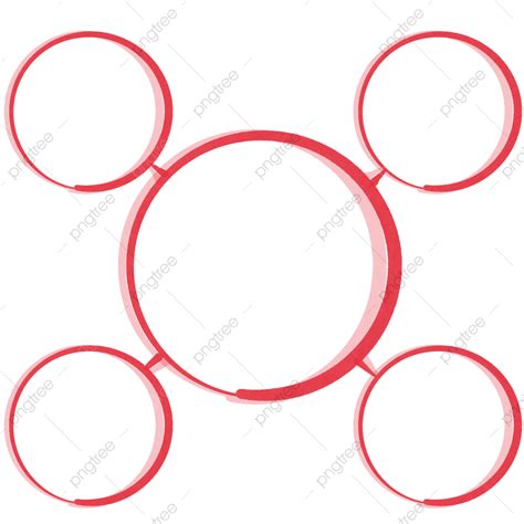 Mind Mapping Clipart Transparent Png Hd Mind Map Red Round Business