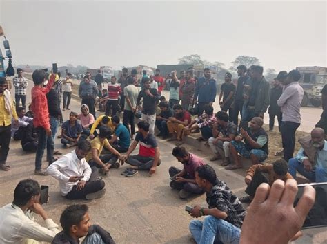 Bus Truck Drivers Strike In Chhattisgarh छत्तीसगढ़ में बस ट्रक