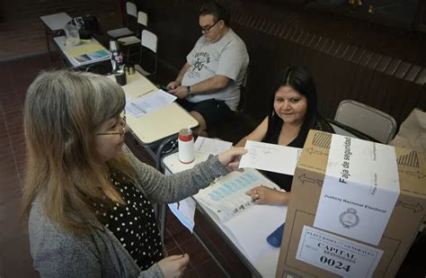 En Mendoza todas las mesas quedaron conformadas en tiempo récord para