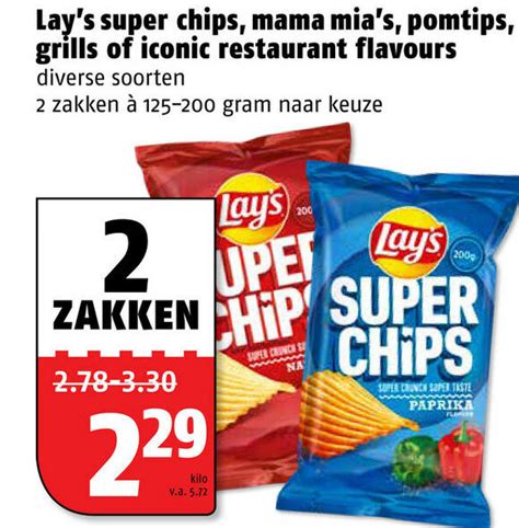 Lay S Super Chips Mama Mia S Pomtips Grills Of Iconic Restaurants