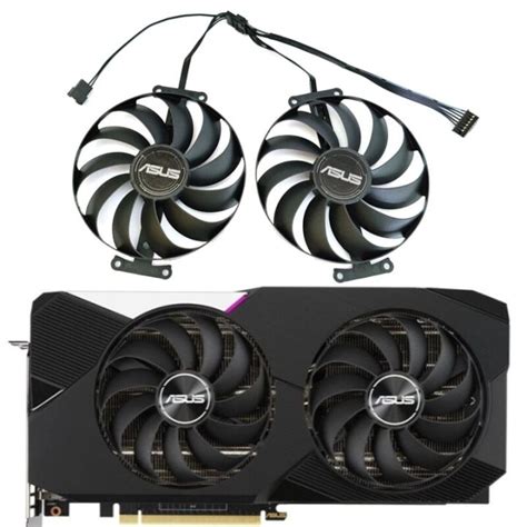 New Mm Pin T Su Cf U S Rtx Ti Dual Gpu Fanfor Asus