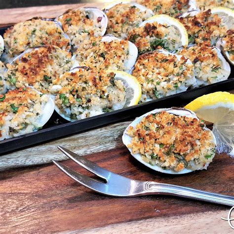 Baked Clams Oreganata Sauce Recipe | Dandk Organizer