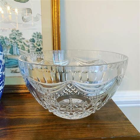 Vintage Waterford Crystal Bowl Waterford Prentiss Etsy Crystal