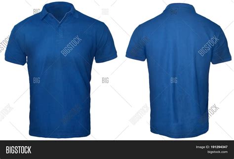 Polo Shirt Template Front Back