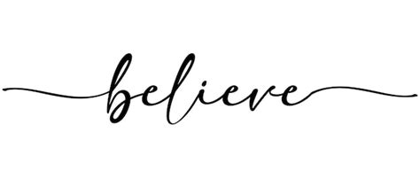 The Word Believe