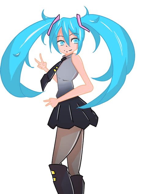 Hatsune Miku Pixel Art : r/PixelArt