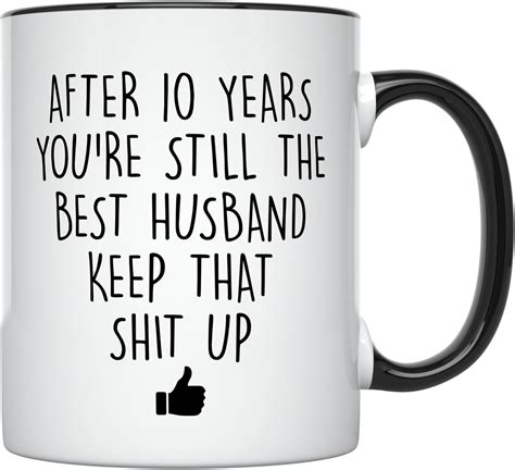 Amazon Younique Designs Year Anniversary Coffee Mug For Him