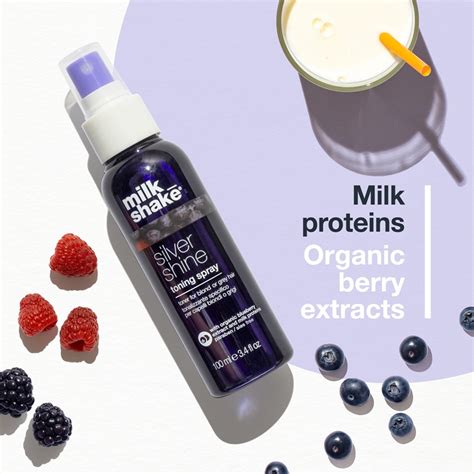 Milk Shake Silver Shine Toning Spray Toning Spray For Blonde And Grey Hair Notino Co Uk
