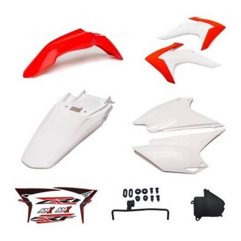 Kit Plastico Roupa Crf Adapt Vel Bros Xr Tornado Xtz