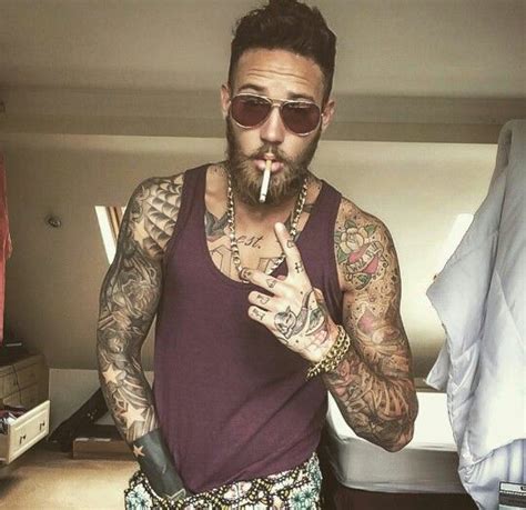 Yessss Billy Huxley Mens Clothing Styles Beard Tattoo Bearded