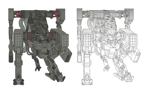 Artstation Mech Sol Yeong Gyun Lee Mech Concept Art Characters