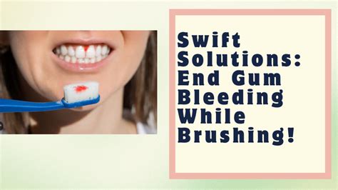 Bleeding Gums Brushing