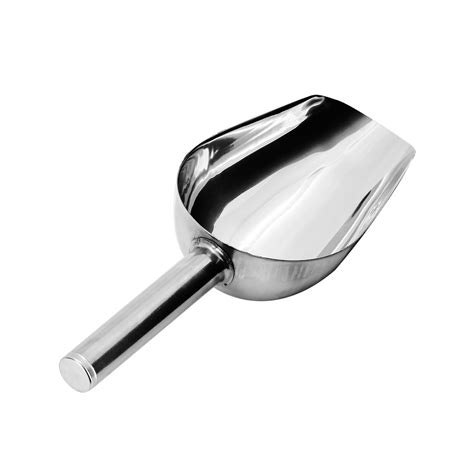 P Para Gelo Inox Pegador Grande Para Vasilha De Gelo Shopee Brasil