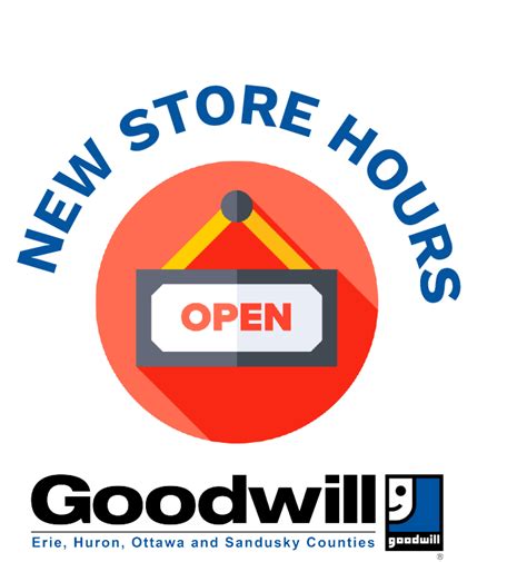 Extended Store Hours at Goodwill - Goodwill of Erie, Huron, Ottawa and ...