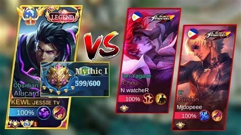 My Last Match Before I Reach Mythical Glory Win Or Lose Alucard