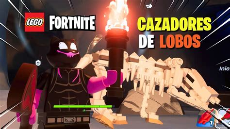 Cazando Lobos En Lego Fortnite Bioma De Hielo Youtube