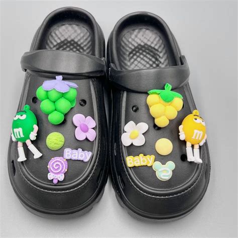 Crocs Jibbitz อุปกรณ์เสริมรองเท้ามีเสน่ห์รูปการ์ตูนน่ารักอุปกรณ์สายพวง