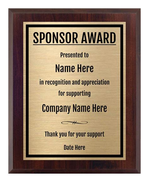 Certificate Of Appreciation To Sponsor Templates