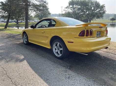 1998 Ford Mustang SVT Cobra With Low Miles Up For Auction