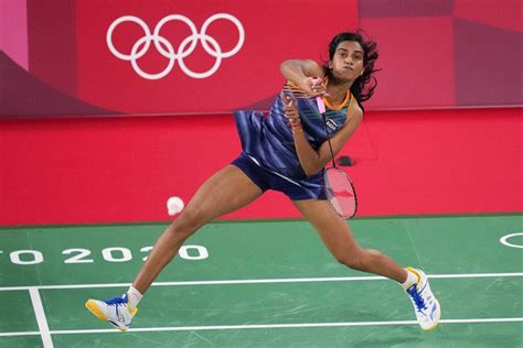 Superb Sindhu Downs Denmarks Mia Blichfeldt Enters Quarterfinals At