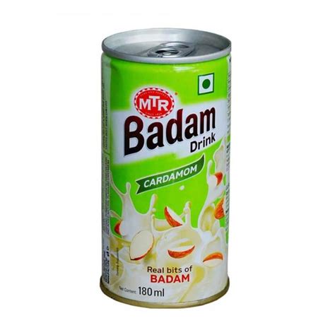 Buy Mtr Badam Drink Cardamom 180 Ml Fresh Farms Quicklly