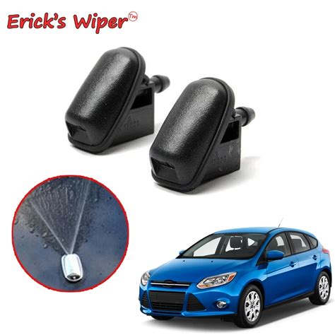 Ericks Wiper 2pcslot Front Windshield Wiper Washer Jet Nozzle For