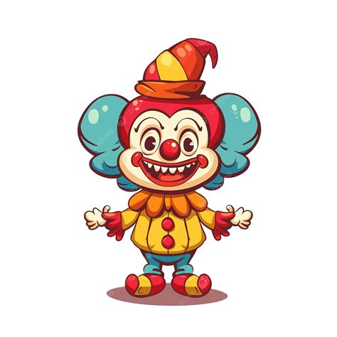 Lindo Diseño De Mascota Payaso Png Dibujos Payaso Bufón Comedia Png Imagen Para Descarga