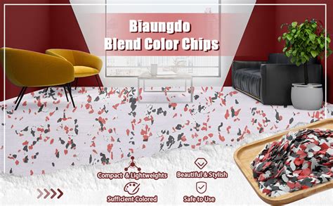 Amazon Biaungdo 360G 0 79 Lb Decorative Blend Color Chips Epoxy