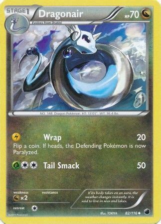 Dragonair Black White Plasma Freeze Pokemon Trollandtoad