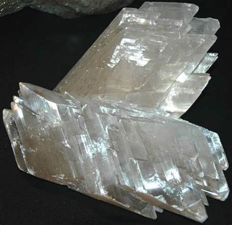 Gypsum - cluster of radiating gypsum blades from Whyalla Norrie, South ...