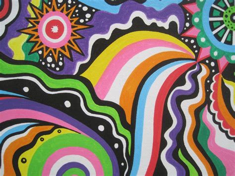 Psychedelic Space Acrylic painting by Jodie Smallwood | Artfinder