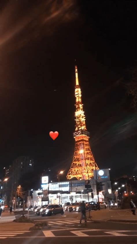 Tokyo Tower Night - Japan with Kids