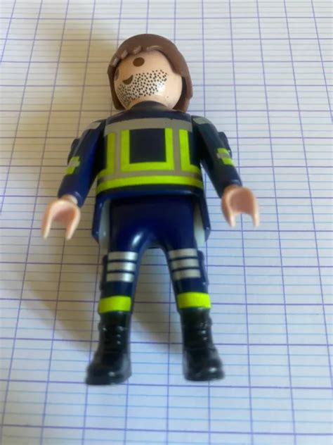 PLAYMOBIL PERSONNAGE HOMME Pompier Fireman 30004413 5366 9235 9503 EUR