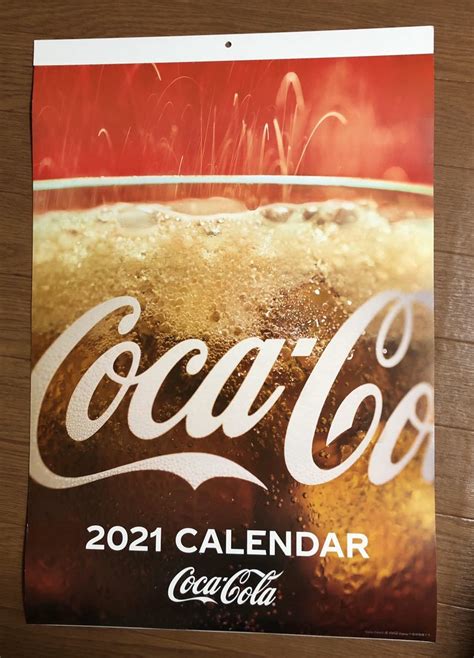 コカコーラ 壁掛 カレンダー2021年 Coca Cola Coca Colaコカ・コーラ｜売買されたオークション情報、yahooの商品