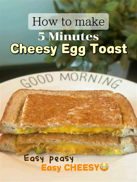 5 Min Easy Cheesy 😳 Egg Toast Recipe Gallery Posted By Ling Lemon8