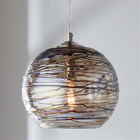 Check Out Swirling Glass Globe Mini Pendant Light From Shades Of Light