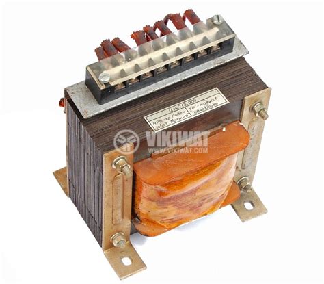 Ш - образен трансформатор 300 VA, 220 / 2 х 12 + 2 х 22 VAC-Викиват