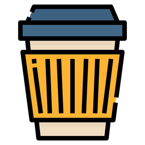 Coffee Aphiradee Monkik Lineal Color Icon