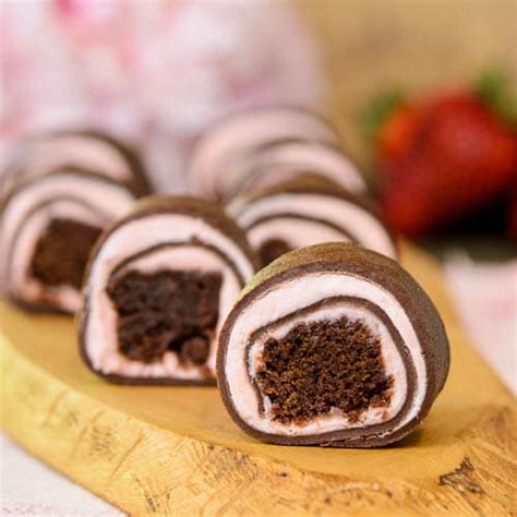 Strawberry Chocolate Brownie Dessert Roll Ups Magnolia Days