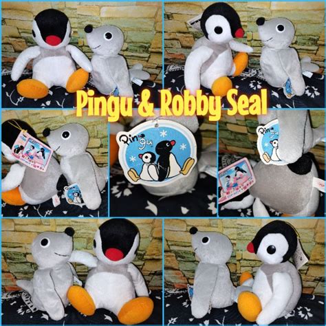 Pingu Penguin and Robby Seal Plush | Shopee Philippines