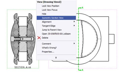 How To Make An Isometric Section View In Solidworks Solidsmack