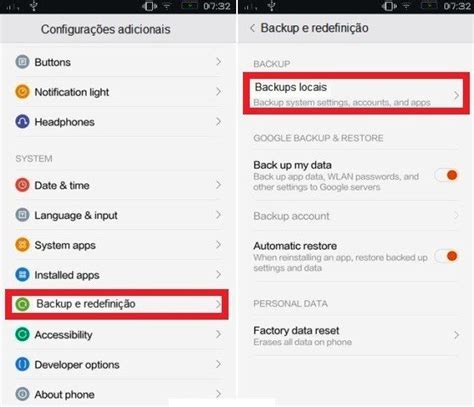 Como Fazer Backup No Celular Xiaomi Cia Computadores Tutoriais