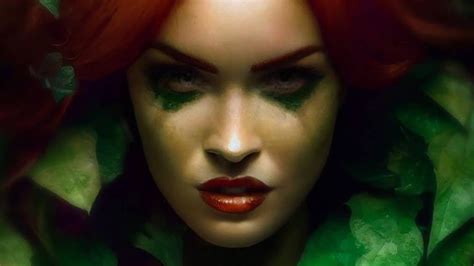 Megan Fox Becomes Poison Ivy In The Batman Movie Universe In This Stunning Design